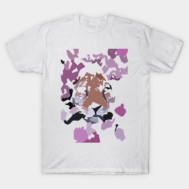 Tiger Abstract Art T-Shirt by Playful Creatives